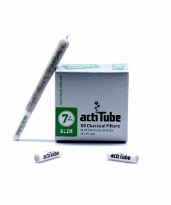 Actitube 7mm 50er - Aktivkohlefilter für Joints