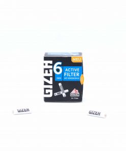 Gizeh active Tips in 6mm - Joint Filter zum Eindrehen