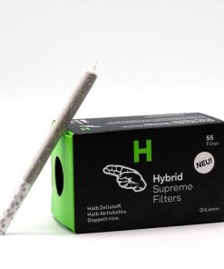 Hybrid Supreme Filters 6,4mm aus Cellulose und Aktivkohle