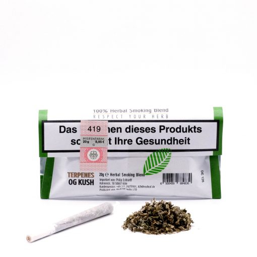 Real Leaf OG Kush Tabakersatz nikotinfrei Kräutertabak